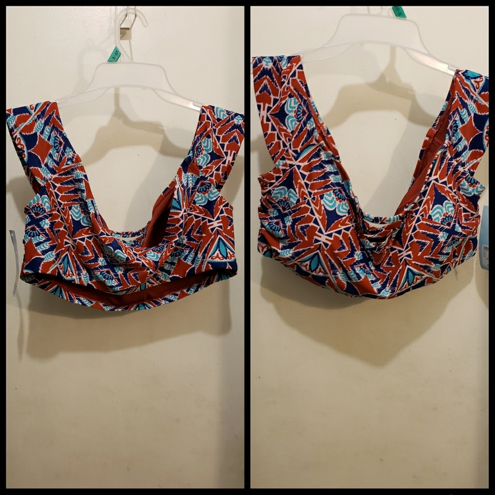 Rue 21 Plus size Aztec swimsuit top